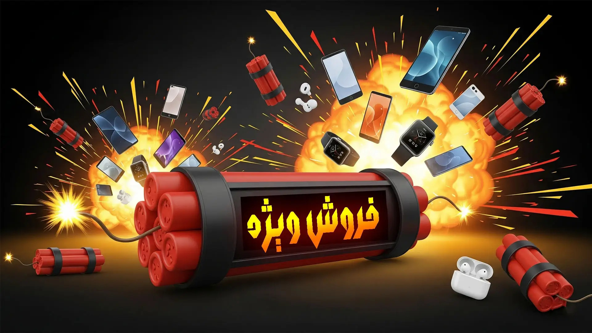 فروش ویژه محصولات دیجیتال با تخفیف شگفتانگیز